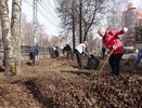 Глава города Кирова и депутаты вышли на субботник