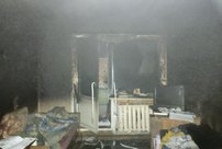 Ночью в Радужном сгорела квартира в пятиэтажке