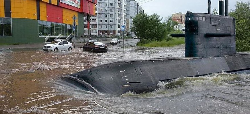 Киров снова затопило: фотографии и видео последствий ливня