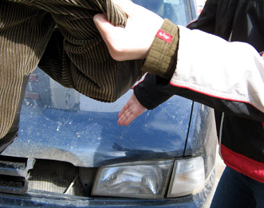 ДТП с кулаками