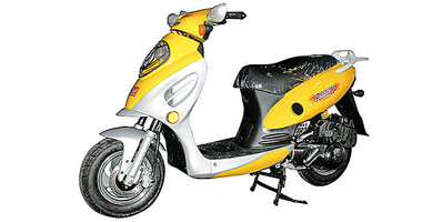 Скутер с 4-х тактным двигателем 125 см3