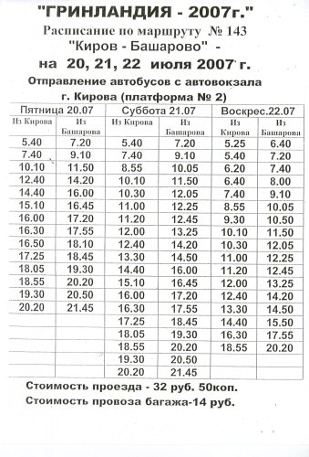 Впервые на «Гринландии»!