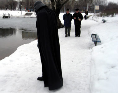 По Кирову гулял Дарт Вейдер. Люди были в шоке