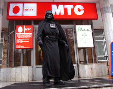 По Кирову гулял Дарт Вейдер. Люди были в шоке