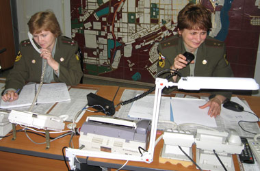 Ночной дозор с пожарными